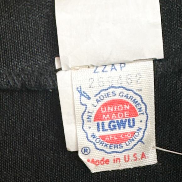 VTG 80s Black Jumpsuit Women 9/10 Sequin Disco Witchy Goth Party NYE Glam Goddes - Picture 6 of 16